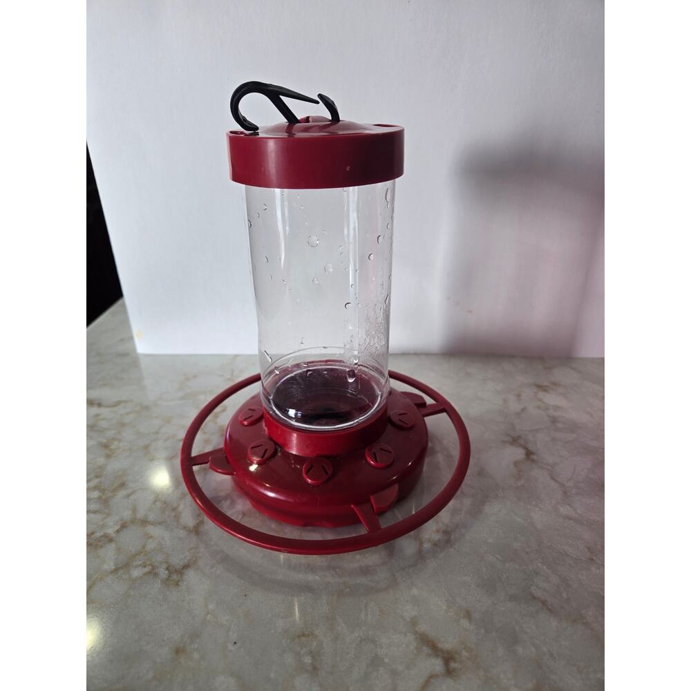 Hummingbird Feeder First Nature Bird Feeders Outdoors Hanging 7" Tall